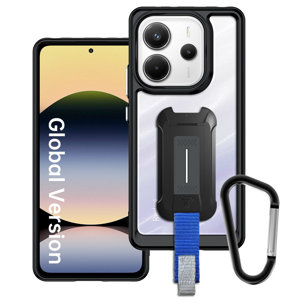 ARMOR-X Xiaomi Redmi Note 14 4G (Global Version) shockproof cases. Military-Grade Mountable Rugged Design with best drop proof protection.