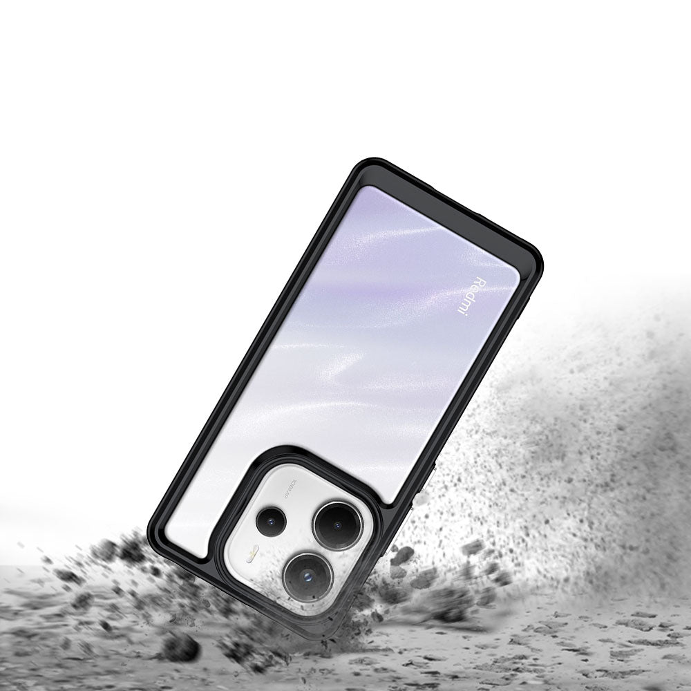 ARMOR-X Xiaomi Redmi Note 14 4G (Global Version) shockproof drop proof case Military-Grade Rugged protection protective covers.