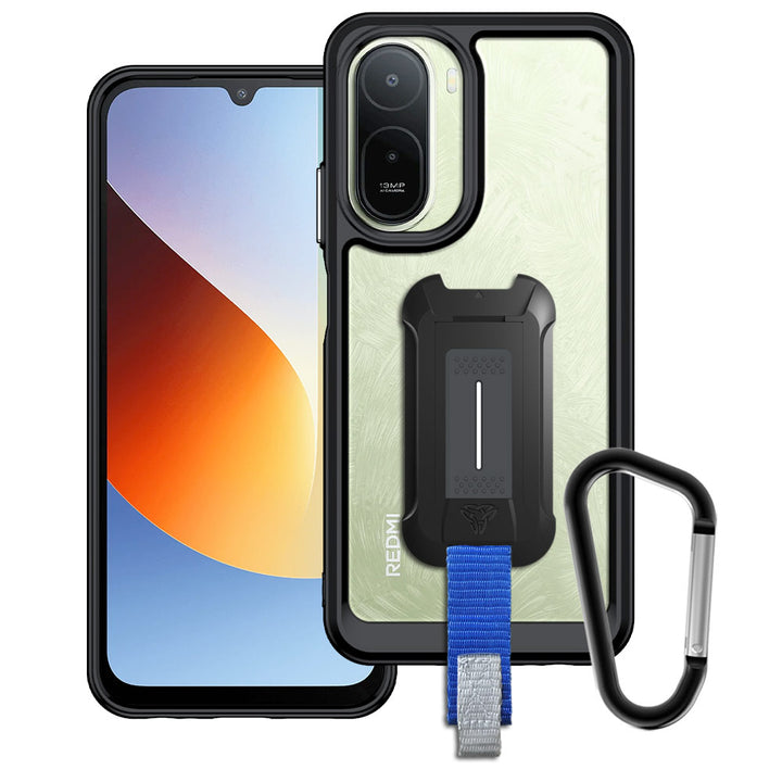 ARMOR-X Xiaomi Redmi A7 Pro 4G / 5G shockproof cases. Military-Grade Mountable Rugged Design with best drop proof protection.
