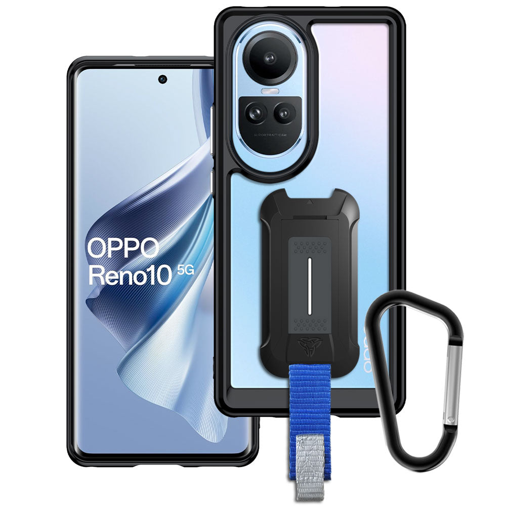 ARMOR-X Oppo Reno10 5G shockproof cases. Military-Grade Mountable Rugged Design with best drop proof protection.
