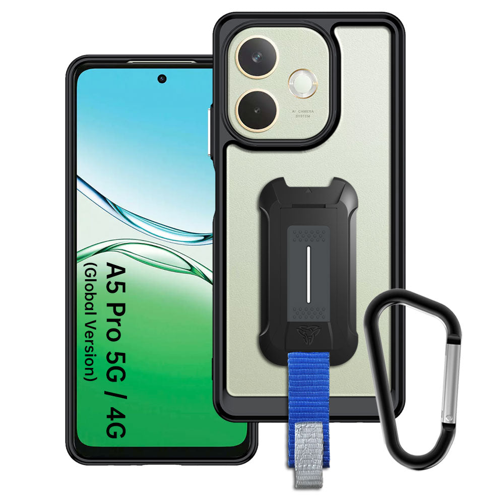 ARMOR-X Oppo A5 Pro 5G / 4G (Global Version) / A5 Energy shockproof cases. Military-Grade Mountable Rugged Design with best drop proof protection.