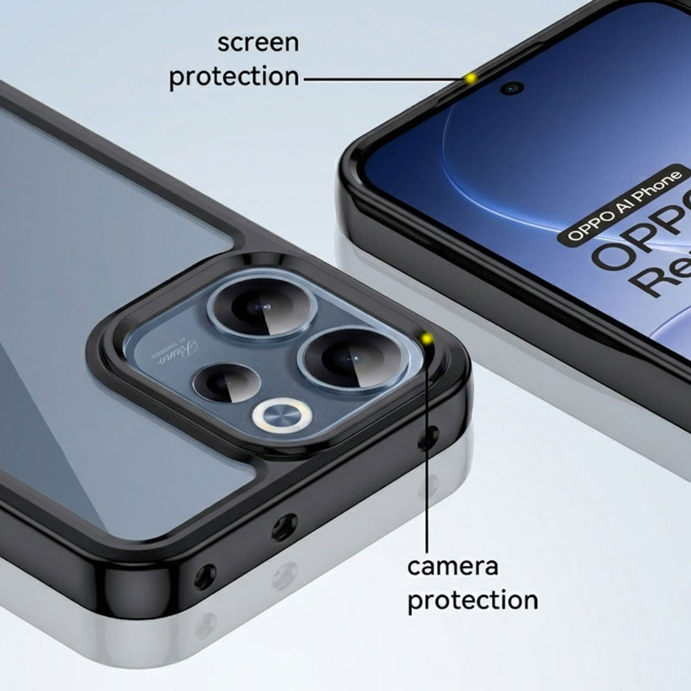 ARMOR-X Oppo Reno15 F 5G shockproof cases. Military-Grade Mountable Rugged Design with best drop proof protection.