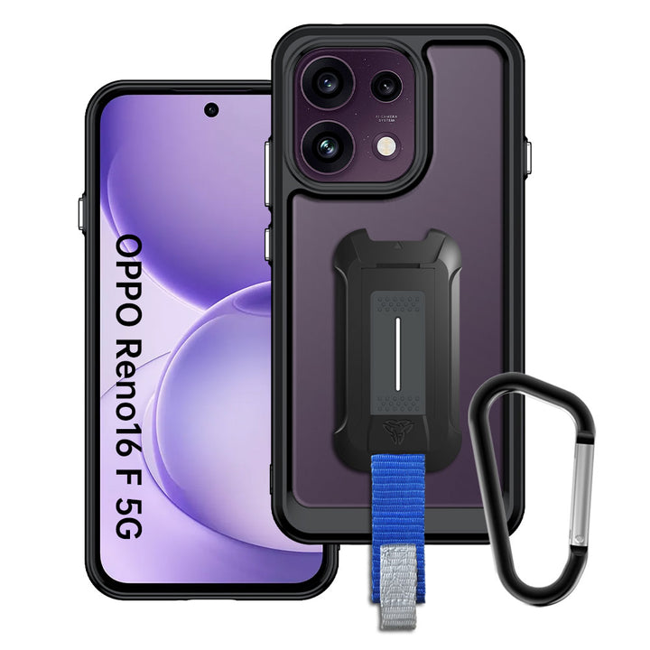 ARMOR-X OPPO Reno16 F 5G / Reno16 FS 5G shockproof cases. Military-Grade Mountable Rugged Design with best drop proof protection.