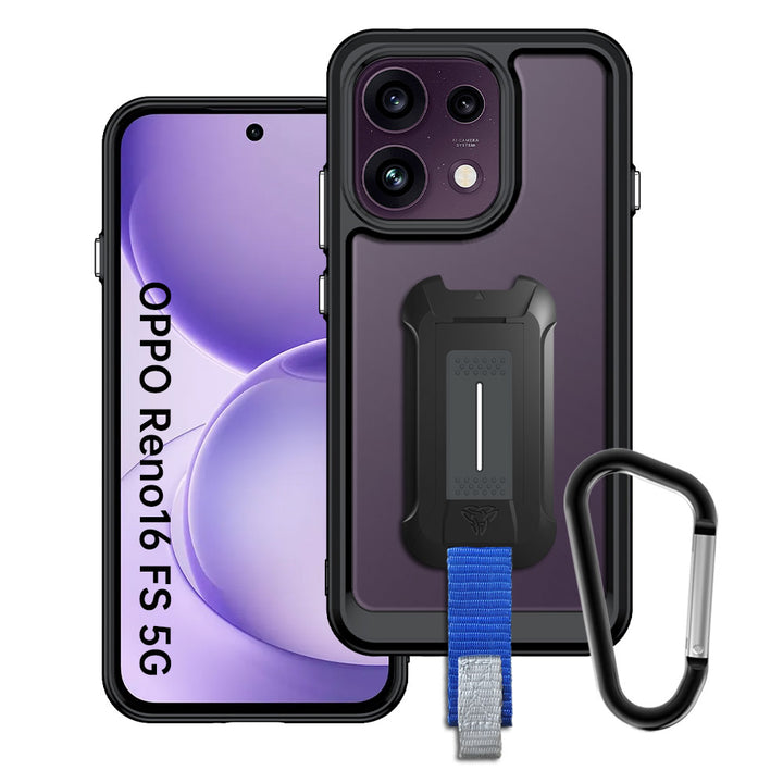 ARMOR-X OPPO Reno16 F 5G / Reno16 FS 5G shockproof cases. Military-Grade Mountable Rugged Design with best drop proof protection.