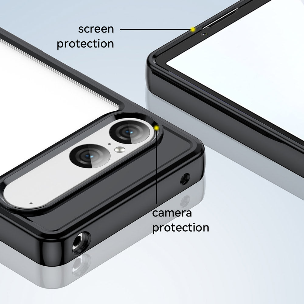 ARMOR-X Sony Xperia 10 VII shockproof cases. Military-Grade Mountable Rugged Design with best drop proof protection.