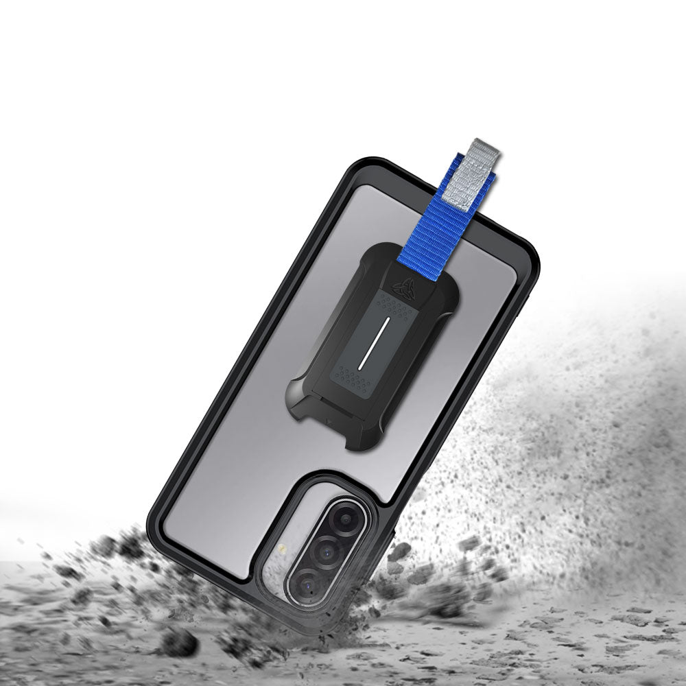 ARMOR-X Samsung Galaxy A17 5G SM-A176 shockproof cases. Military-Grade Mountable Rugged Design with best drop proof protection.