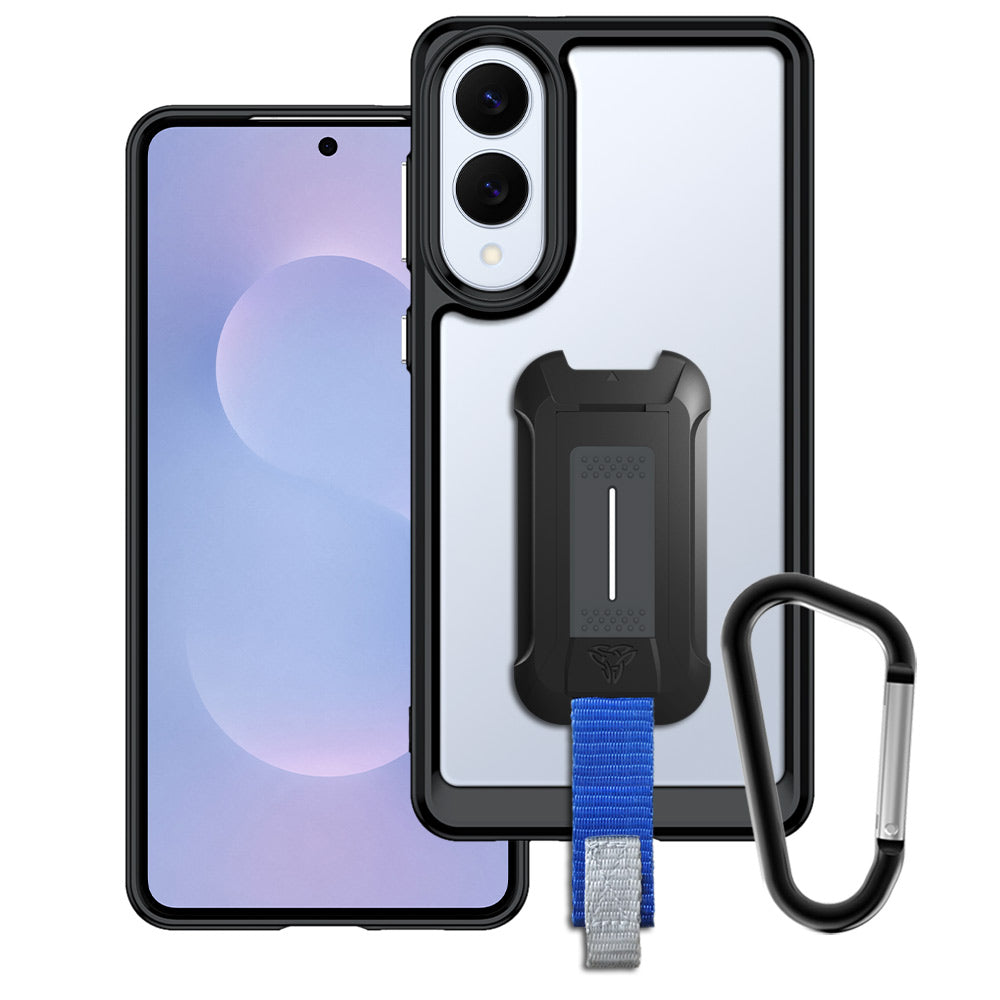 ARMOR-X Samsung Galaxy S25 Edge SM-S937 shockproof cases. Military-Grade Mountable Rugged Design with best drop proof protection.