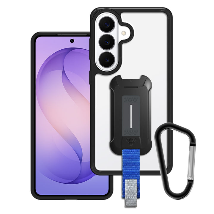 ARMOR-X Samsung Galaxy S26 SM-S942 shockproof cases. Military-Grade Mountable Rugged Design with best drop proof protection.