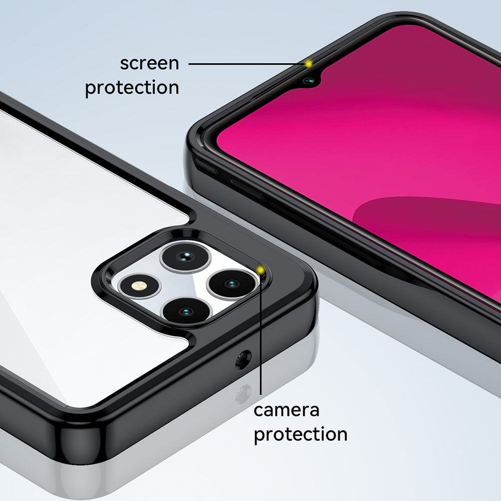 T Mobile Revvl PureGear 9h Tempered Glass Screen Protector With