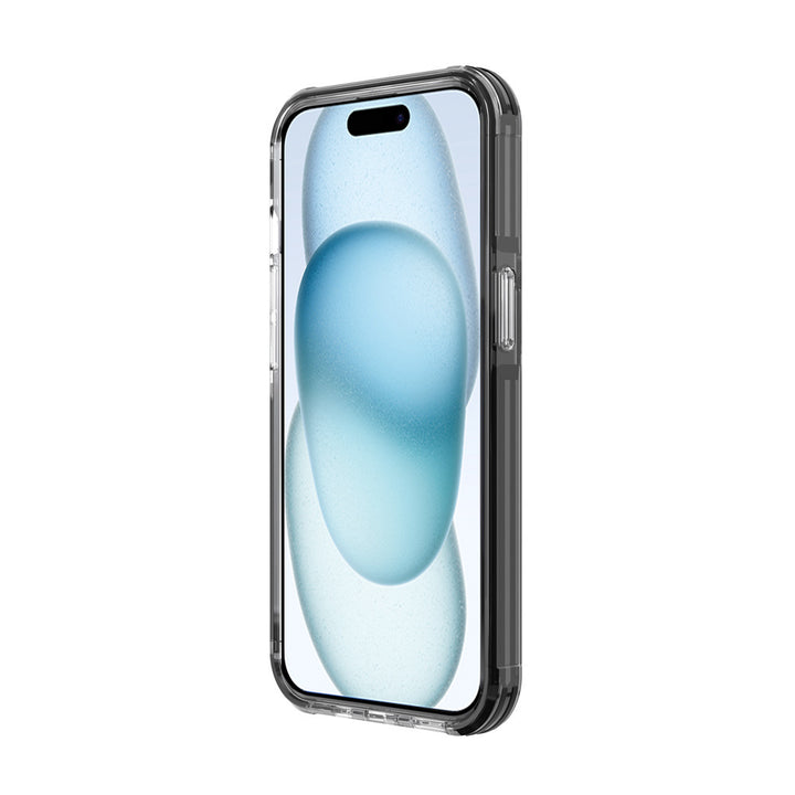 ARMOR-X iPhone 15 Military Grade Shockproof Drop Proof Cover. Slim, sleek minimalist case with dual TPU & TPE shock absorption bumper.