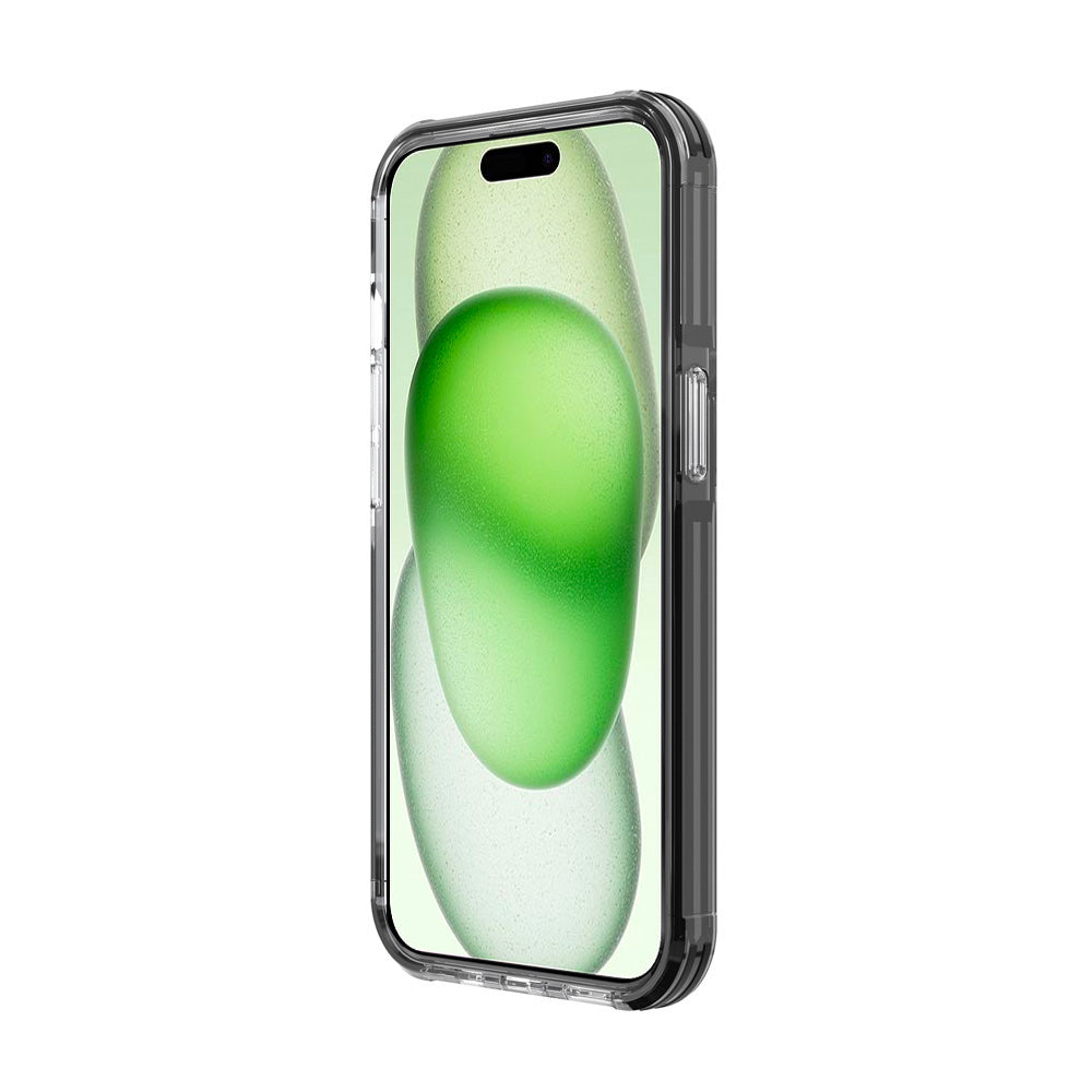 ARMOR-X iPhone 15 Plus Military Grade Shockproof Drop Proof Cover. Slim, sleek minimalist case with dual TPU & TPE shock absorption bumper.