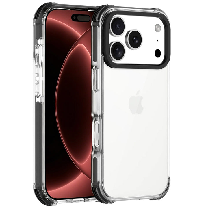 ARMOR-X iPhone 18 Pro Military Grade Shockproof Drop Proof Cover. Transparent back cover offers invisible scratch-resistance.