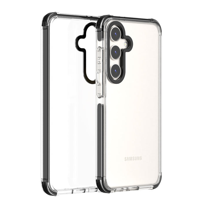 ARMOR-X Samsung Galaxy S24 SM-S921 Military Grade Shockproof Drop Proof Cover. Transparent back cover offers invisible scratch-resistance.