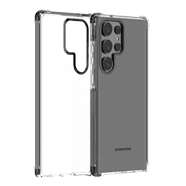 ARMOR-X Samsung Galaxy S24 Ultra SM-S928 Military Grade Shockproof Drop Proof Cover. Transparent back cover offers invisible scratch-resistance.