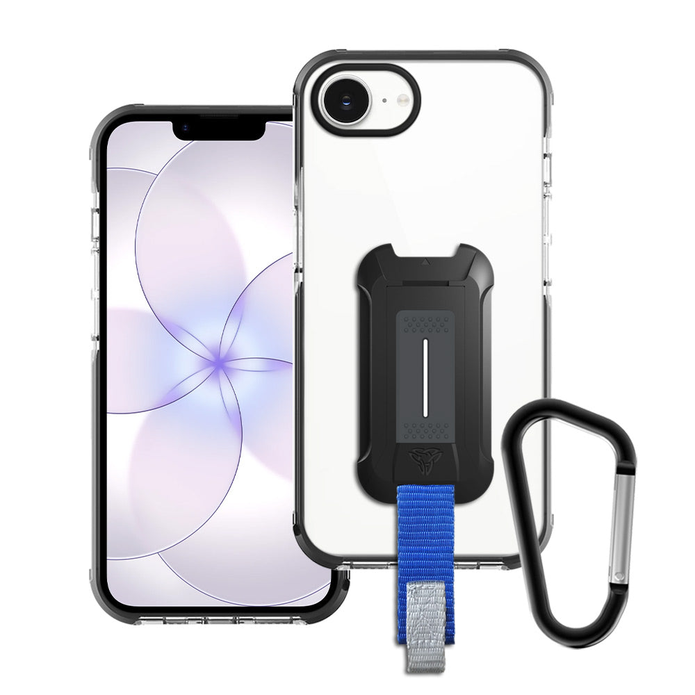ARMOR-X APPLE iPhone 17e / 16e shockproof cases. Military-Grade Mountable Rugged Design with best drop proof protection.
