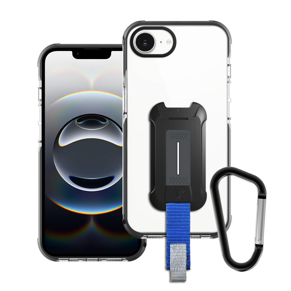 ARMOR-X APPLE iPhone 17e / 16e shockproof cases. Military-Grade Mountable Rugged Design with best drop proof protection.