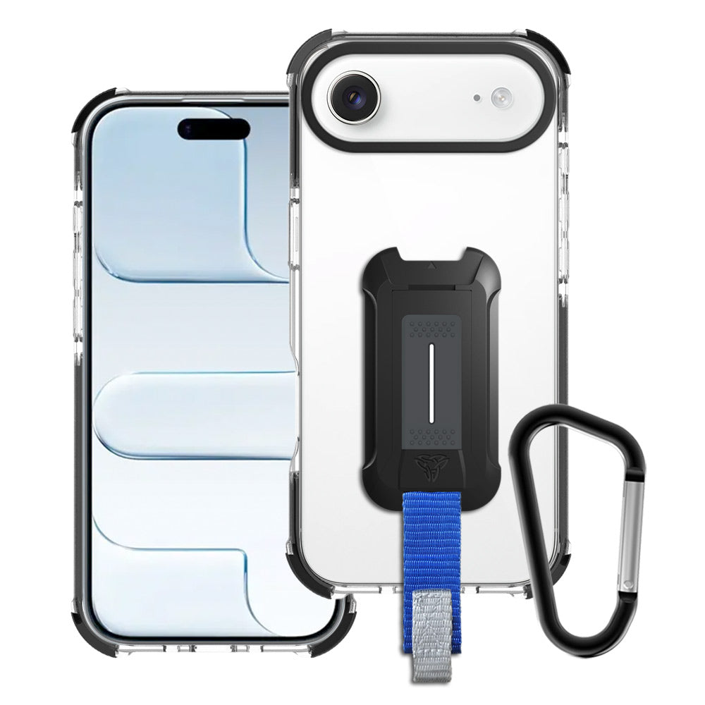 ARMOR-X APPLE iPhone 17 Air shockproof cases. Military-Grade Mountable Rugged Design with best drop proof protection.