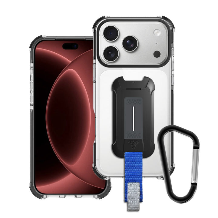 ARMOR-X APPLE iPhone 18 Pro shockproof cases. Military-Grade Mountable Rugged Design with best drop proof protection.
