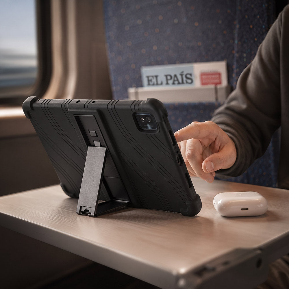 CEN-TLS-T60 | Teclast T60 | Soft silicone shockproof protective case with kick-stand