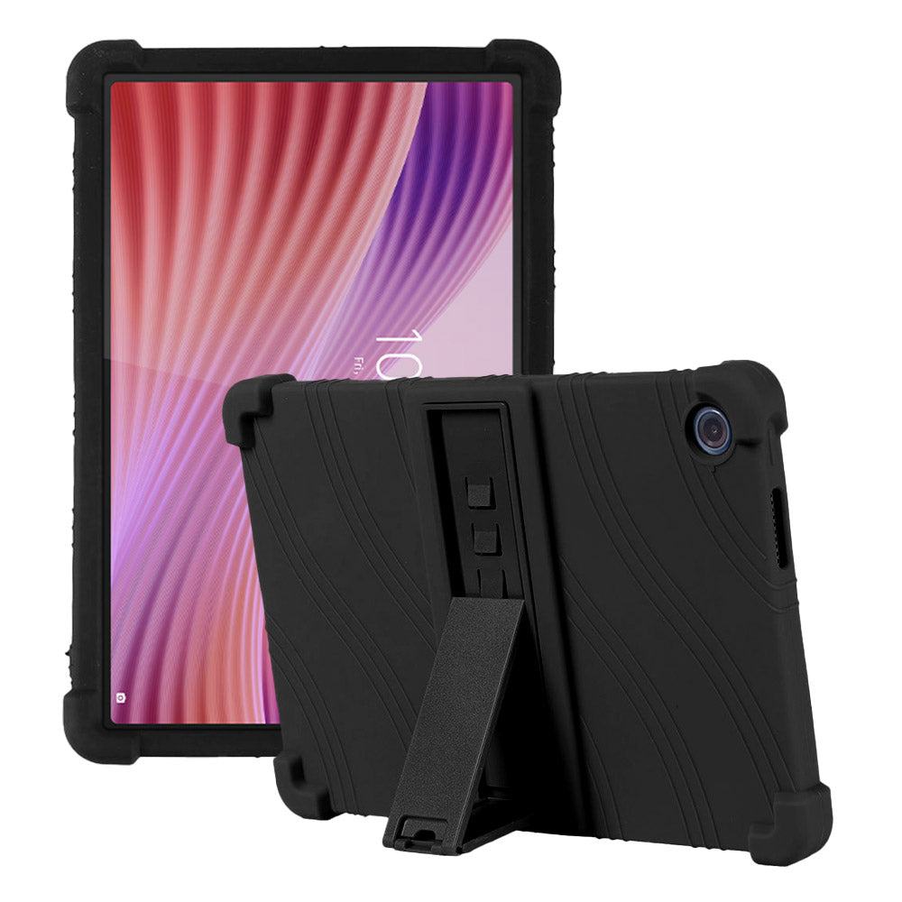 ARMOR-X Lenovo Tab K10 Gen 2 TB311 / Lenovo Tab ( 10.1" TB311 ) Soft silicone shockproof protective case with kick-stand.