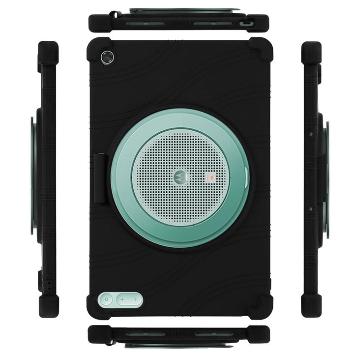 ARMOR-X Motorola Moto Pad 70 Groove Soft silicone shockproof protective case. Accurate cutouts and responsive button covers provide easy access and reliable tactile feedback.