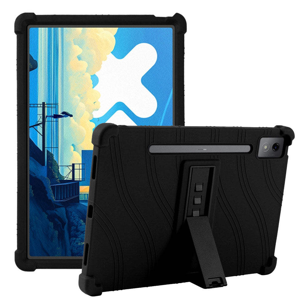 ARMOR-X Lenovo Idea Tab Pro TB373FU / TB375FC Soft silicone shockproof protective case with kick-stand.