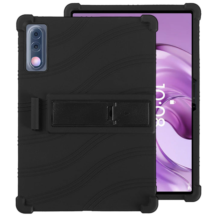 ARMOR-X Lenovo Yoga Tab Plus (Gen 2) TB522 Soft silicone shockproof protective case with kick-stand.