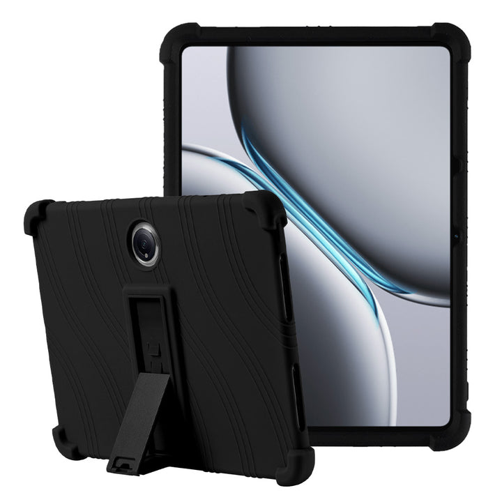 ARMOR-X OnePlus Pad 2 Soft silicone shockproof protective case with kick-stand.