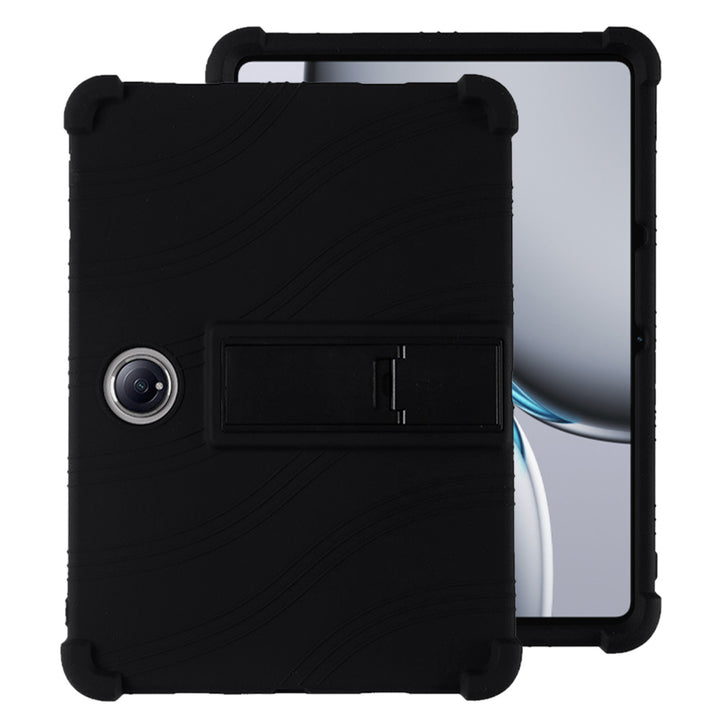 ARMOR-X OnePlus Pad 2 Soft silicone shockproof protective case with kick-stand.