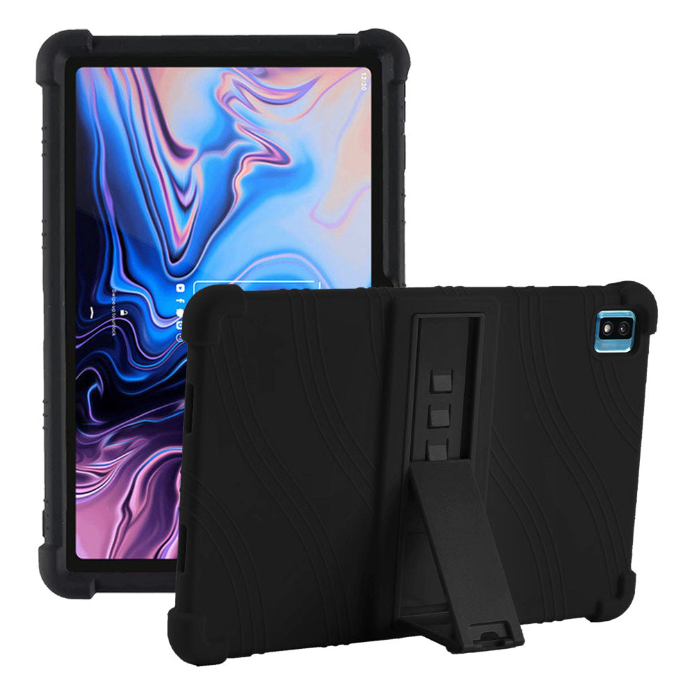 ARMOR-X TCL Tab Pro 5G 9198S 10.36 Soft silicone shockproof protective case with kick-stand.