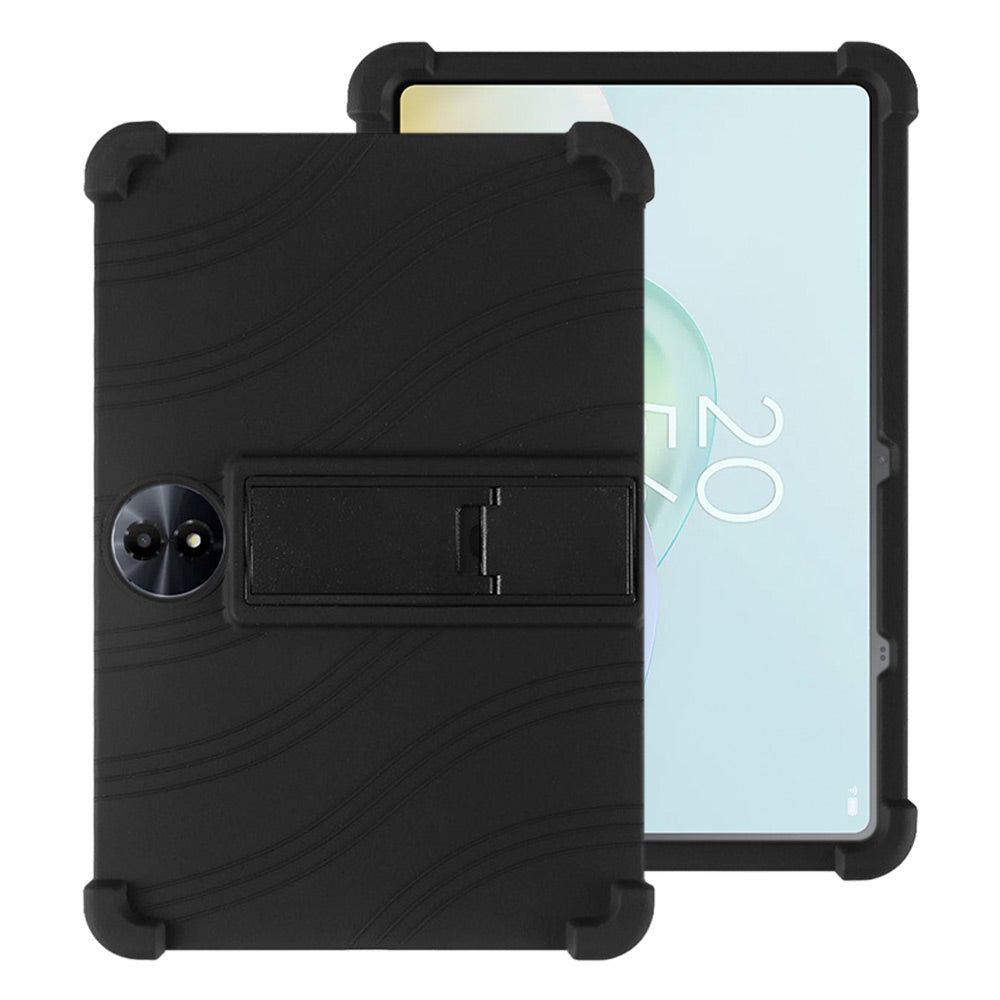 ARMOR-X TCL Tab 11 Gen 2 (9491G) / TCL Tab 11 FE (9465X) Soft silicone shockproof protective case with kick-stand.