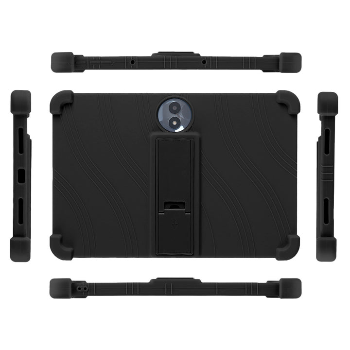 ARMOR-X TCL Tab 11 Gen 2 (9491G) / TCL Tab 11 FE (9465X) Soft silicone shockproof protective case with kick-stand. Cover all the edges and corners to offer full protection all around the device.
