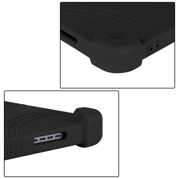 ARMOR-X TCL NxtPaper 11 Plus Soft silicone shockproof protective case with kick-stand. Cover all the edges and corners to offer full protection all around the device.