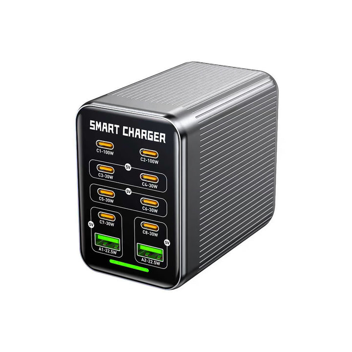 CHR-G1 | 10-Port Intelligent Multi USB GaN Charger 200W Output