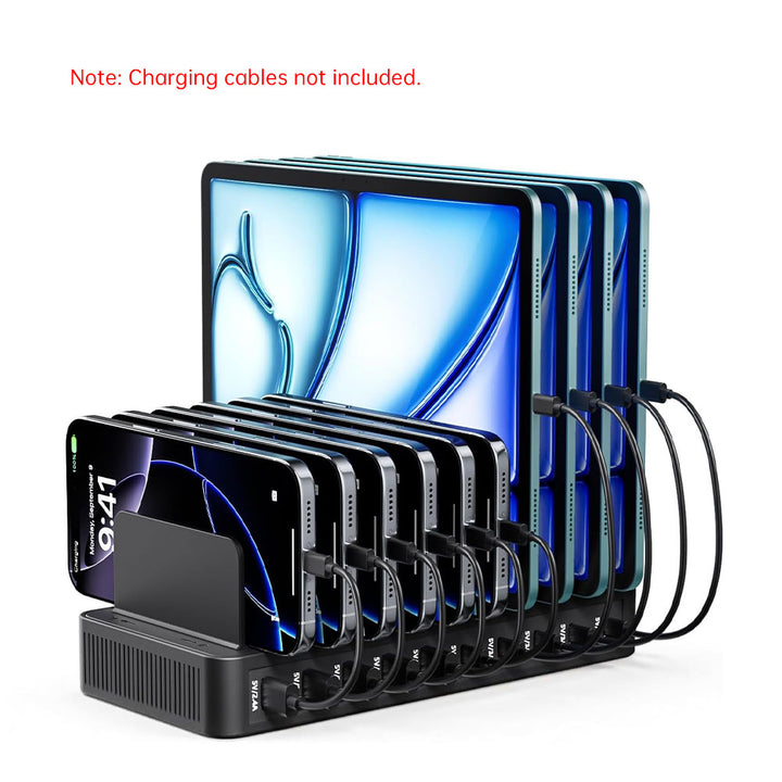 CHR-LMH02 | 10-Port Intelligent Multi Charging Station 100W Output