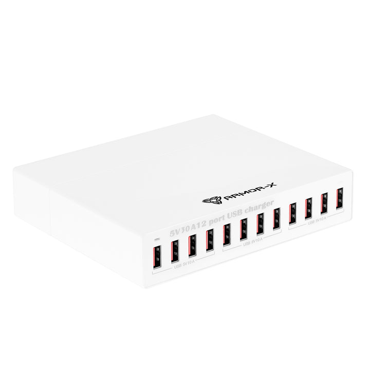 CHR-MT12 | 150W 12 Port Smart IC USB Multi Charging Station