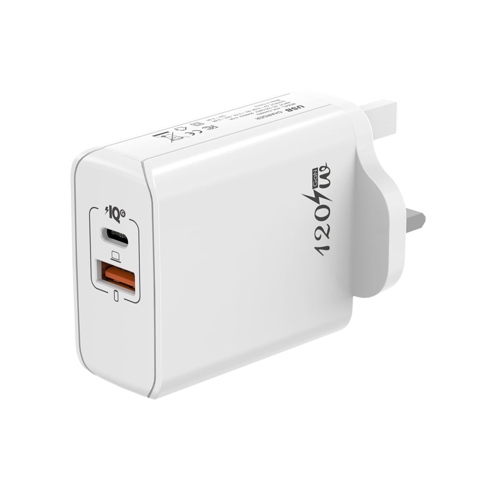 ARMOR-X PD65W GaN Wall Power Charger Fast Charger.