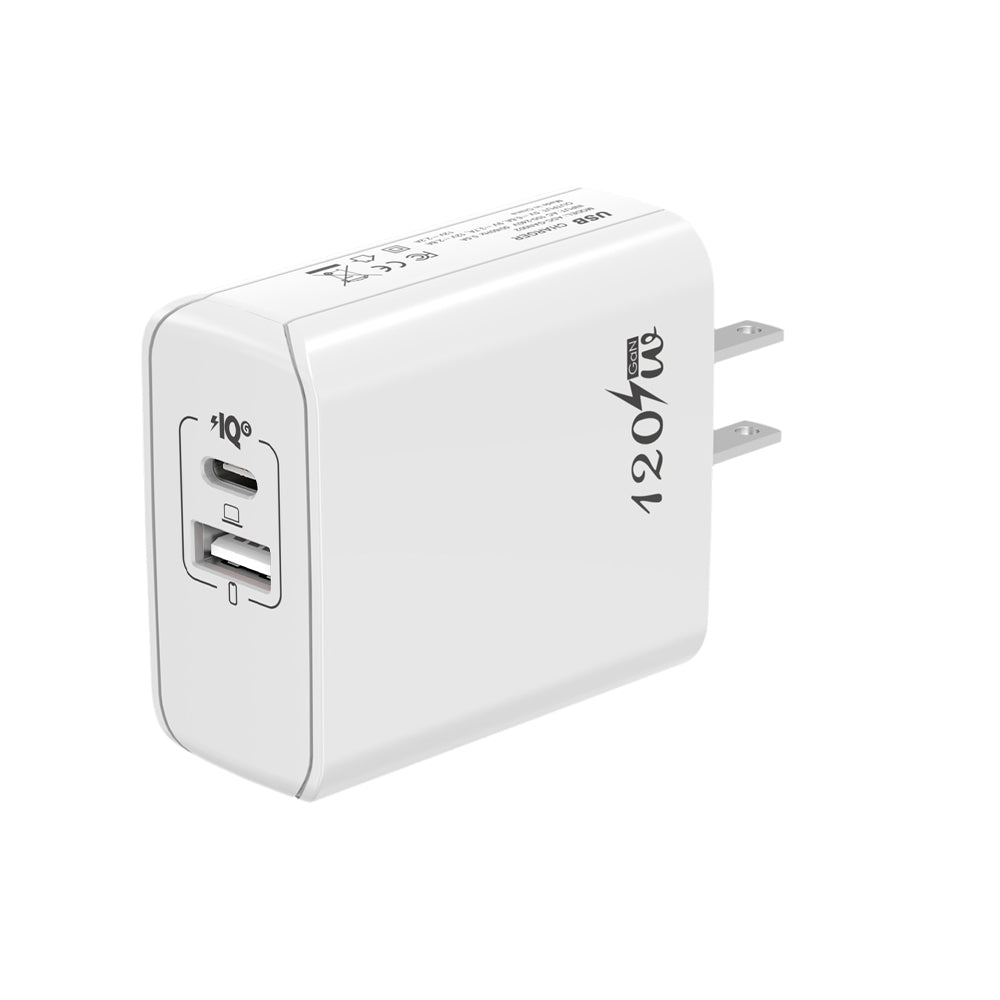 CHR-WA3 | PD120W QC3.0 Type-C USB-C GaN Wall Power Charger Fast Charger