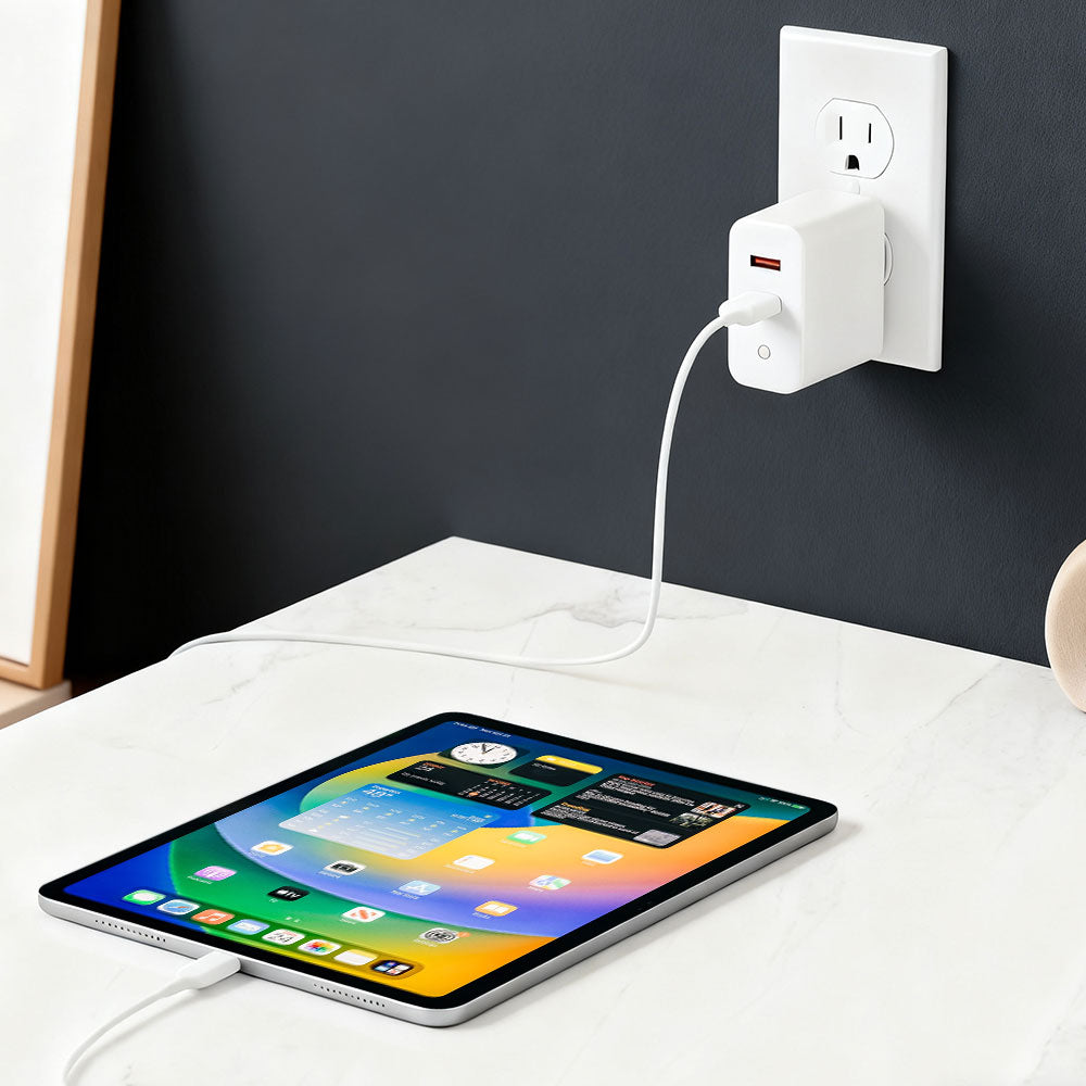 CHR-WA4A | 38W 2-Port PD3.0+QC3.0 GaN Wall Power Charger Fast Charger