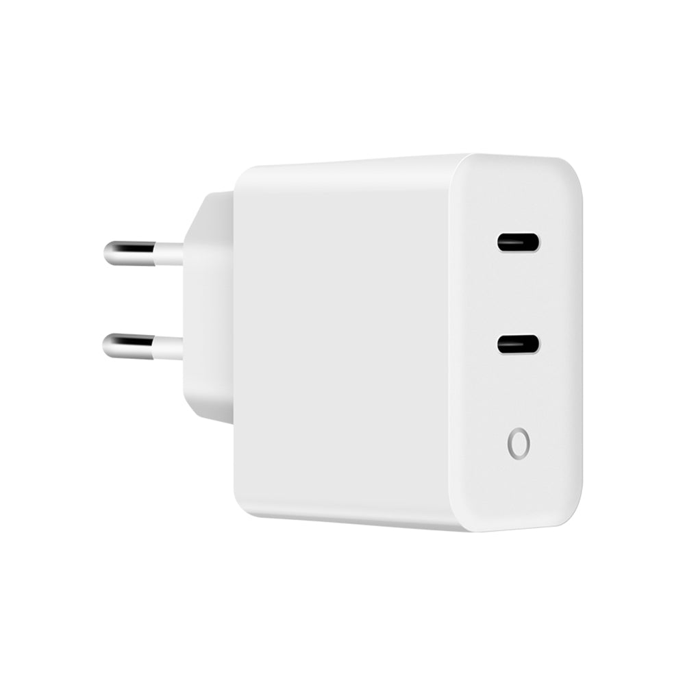 ARMOR-X 65W 2-Port PD3.0+PPS GaN Wall Power Charger Fast Charger. Equipped with the latest intelligent chip, this fast charger supports PD 3.0/2.0, PPS, QC 3.0 and other major fast-charging protocols. With dual-port output, you can power up two devices simultaneously — saving valuable time without compromising speed.