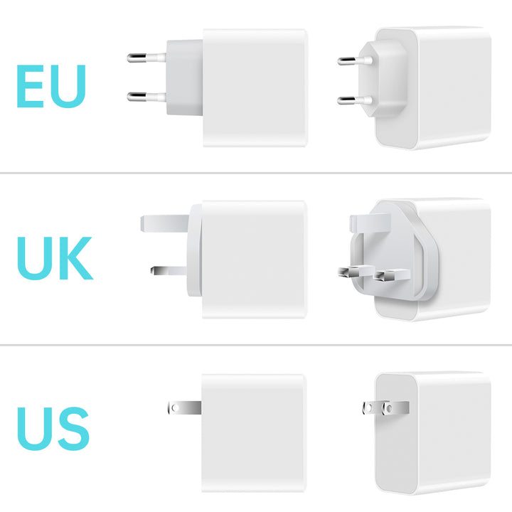 CHR-WA4D | 65W 2-Port PD3.0+PPS GaN Wall Power Charger Fast Charger