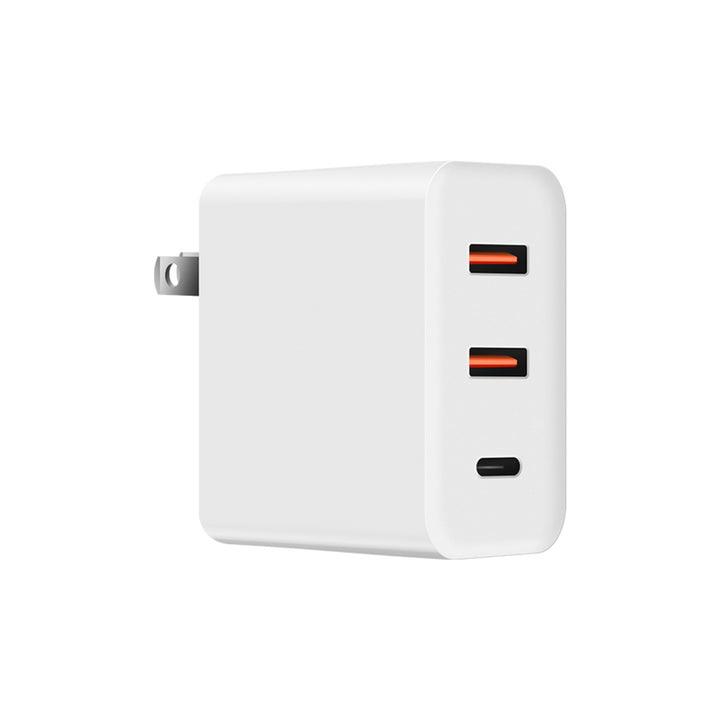 CHR-WA4F | 65W 3-Port PD3.0+QC3.0 GaN Wall Power Charger Fast Charger