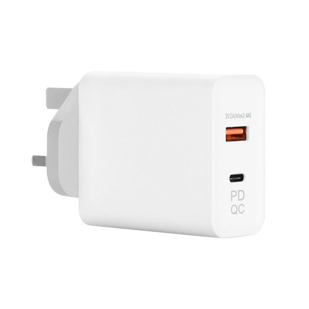CHR-WA6A | 65W 2-Port PD3.0+QC3.0 GaN Wall Power Charger Fast Charger