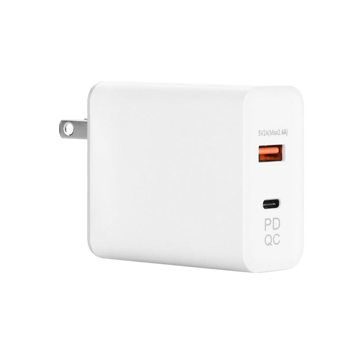 CHR-WA6A | 65W 2-Port PD3.0+QC3.0 GaN Wall Power Charger Fast Charger