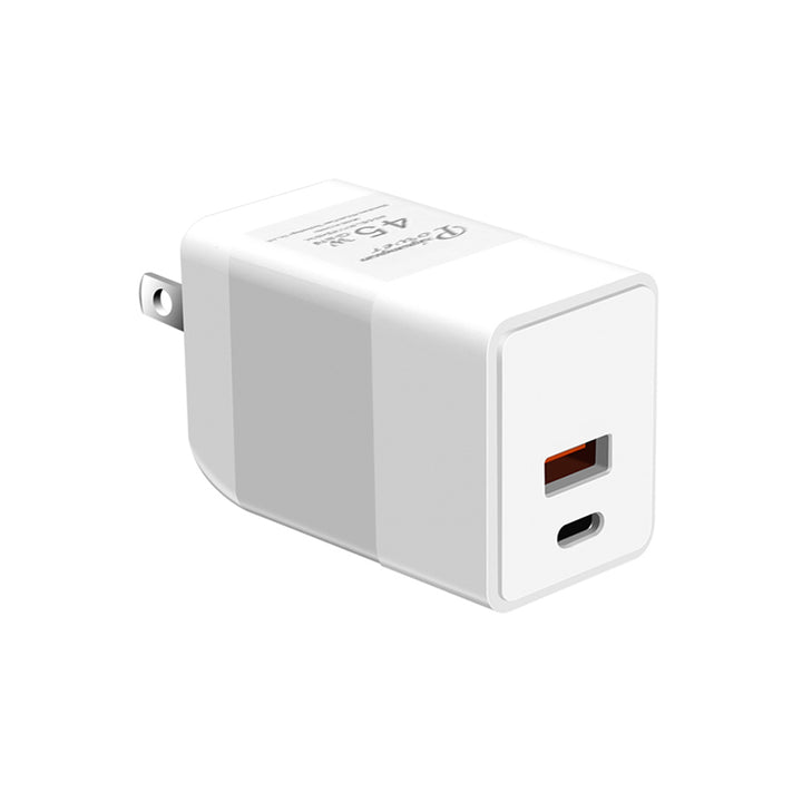CHR-WA6B | 45W 2-Port PD3.0+QC3.0 GaN Wall Power Charger Fast Charger