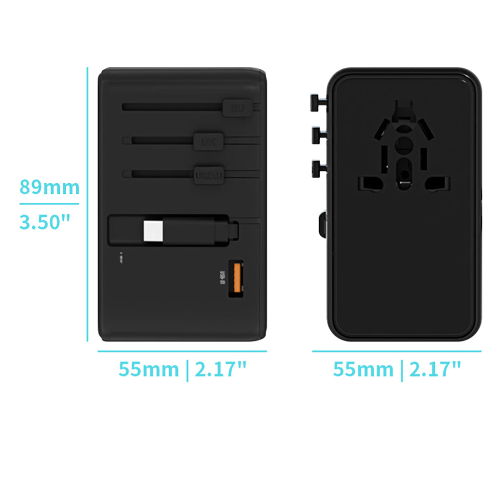 CHR-WLG3 | 70W GaN Worldwide Wall Power Charger Fast Charger
