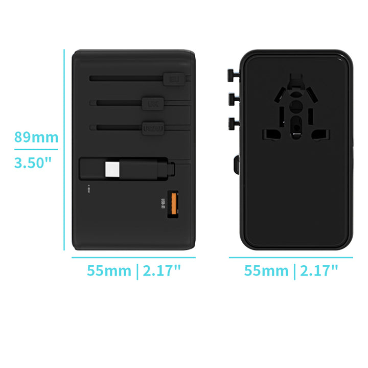 CHR-WLG3 | 70W GaN Worldwide Wall Power Charger Fast Charger