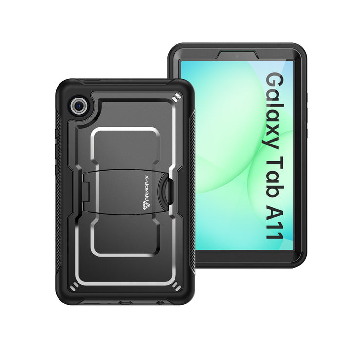 CLN-SS-X135 | Samsung Galaxy Tab A11 ( 8.7" ) SM-X133 X135 / A9 ( 8.7" ) | Dual layers shockproof rugged case with kick-stand
