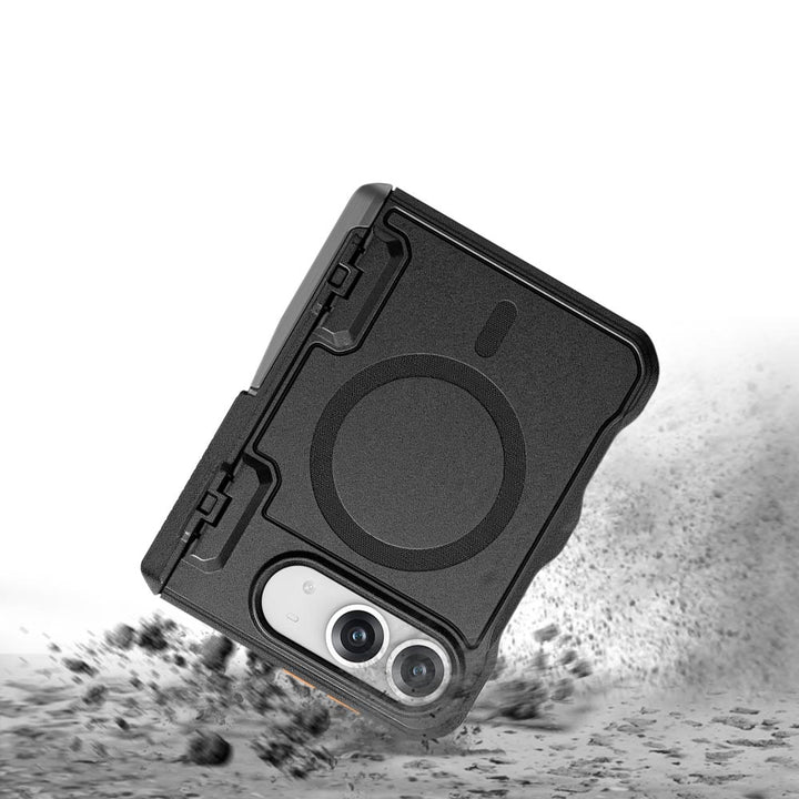 ARMOR-X iPhone 18 Fold Case. Reinforced corners and impact-absorbing materials provide reliable protection against accidental drops and impacts.