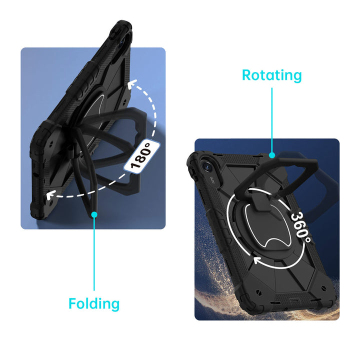 COD-Mi-RMP2 | Xiaomi Redmi Pad 2 ( 11" ) | Rugged Case with Kick-Stand &amp; Folding Grip